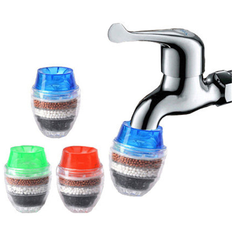 Household Water Purifier Tap Water Filter 5-layer Filter Faucet Water Purifier F043-2 Activated Carbon Filter
