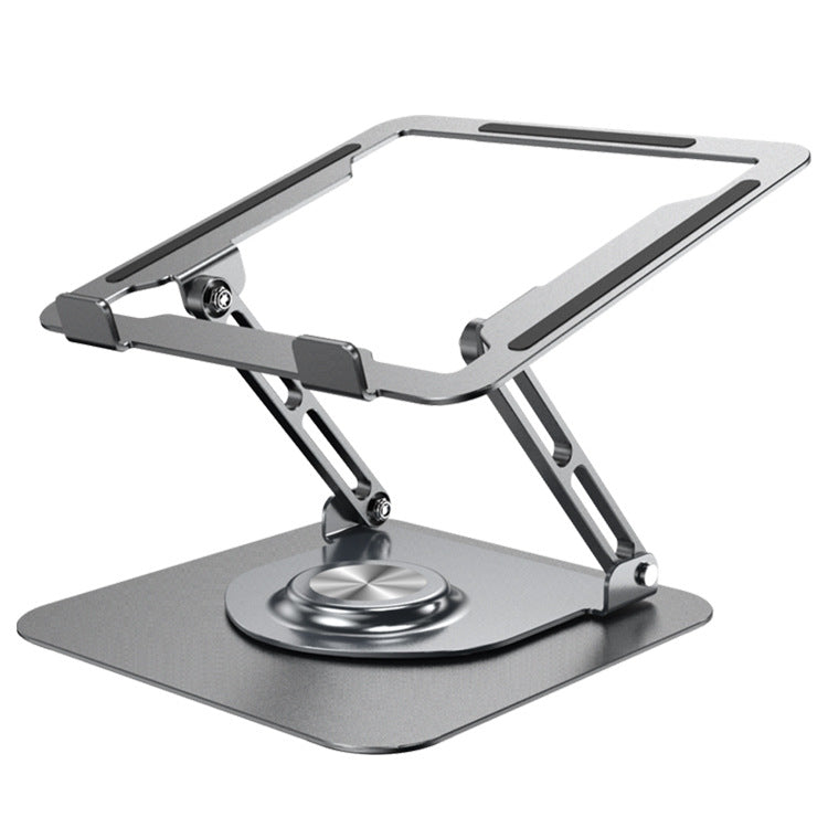 Desktop Rotating Laptop Stand Aluminum Alloy Multifunctional Folding Storage Tablet Stand