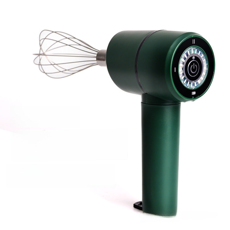 Cross-border Household Electric Hair Lighter Commercial Stainless Steel Cream Kitchen Household Adjustable Egg Beater