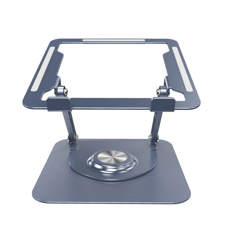 Desktop Rotating Laptop Stand Aluminum Alloy Multifunctional Folding Storage Tablet Stand